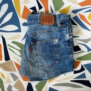 Levi 501 Cut Off Shorts